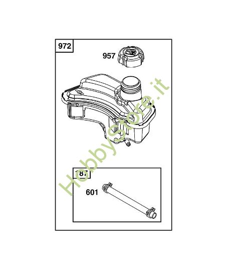 K - GRUPPO ALIMENTAZIONE CARBURANTE B&S - 09 €¦ 093J02-0079-H5 brand Stihl